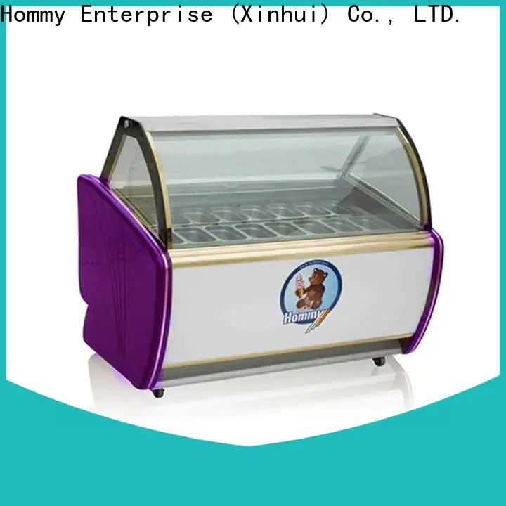 Hommy multifunctional gelato freezer from China