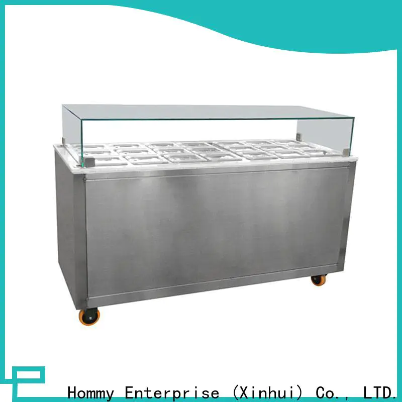 Hommy commercial ice cream display freezer from China