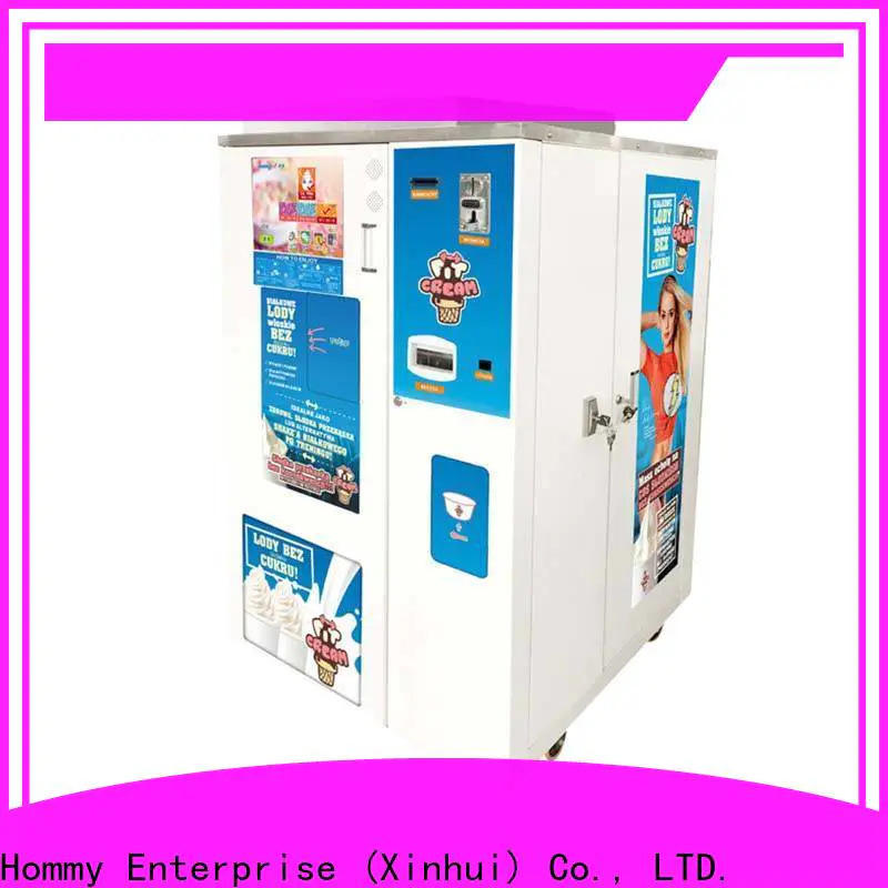 Hommy unbeatable price icecream vending machine supplier