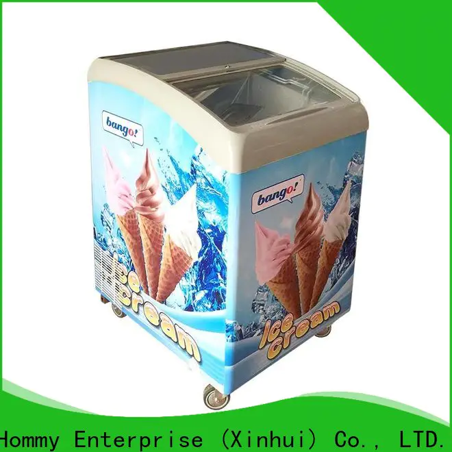Hommy ice cream display personalized