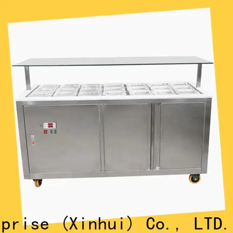 Hommy commercial ice cream display freezer personalized