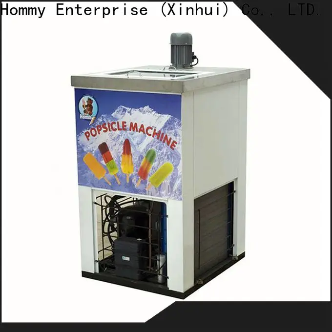 Hommy custom ice lolly machine supplier