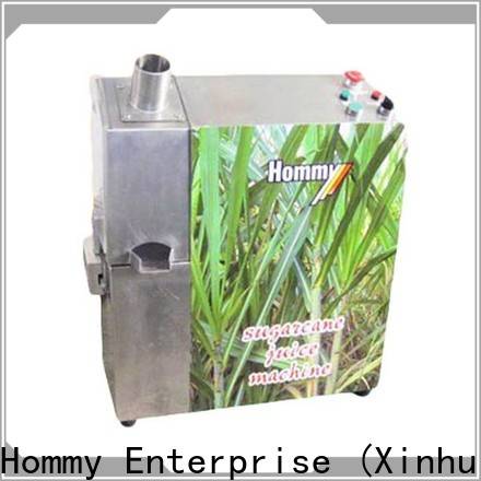 Hommy sugarcan juice machine solution