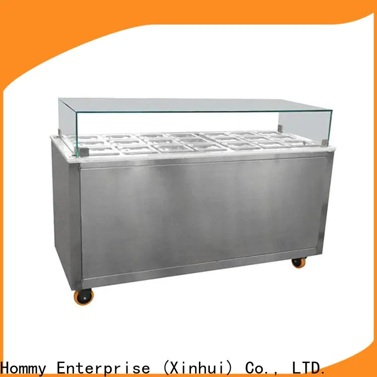 Hommy ice cream display counter wholesale
