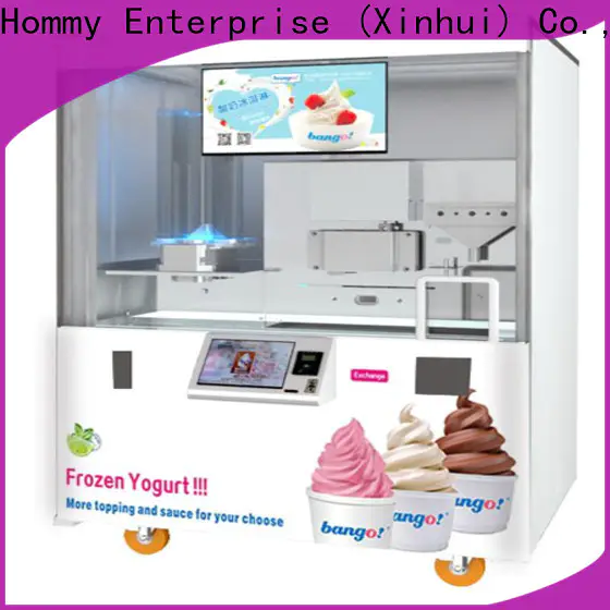 Hommy most popular ice cream vending machine trader