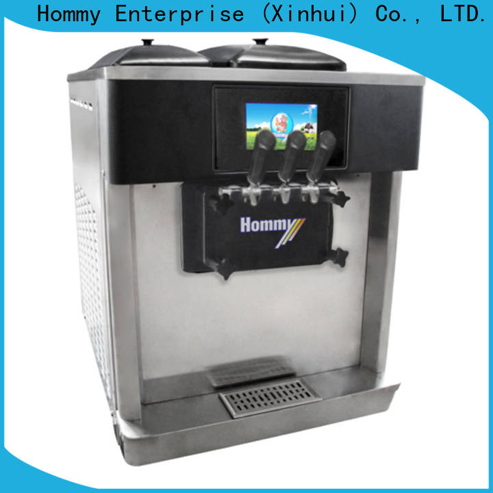 Hommy competitive price ice cream machine price factory