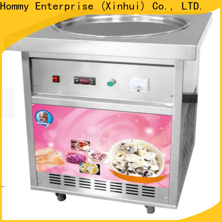 Hommy ice cream roll machine price manufacturer