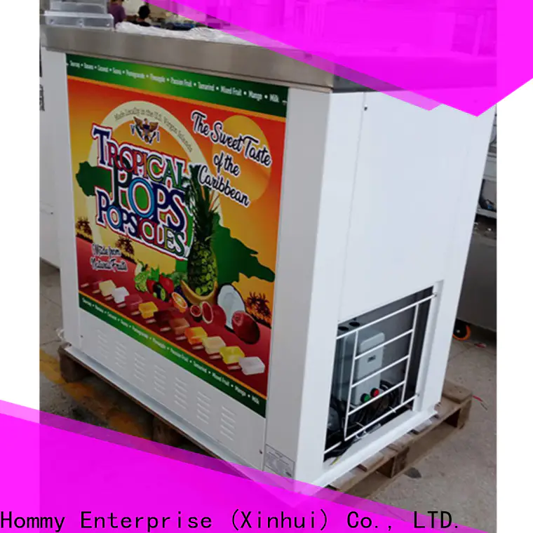 Hommy custom ice lolly machine manufacturer