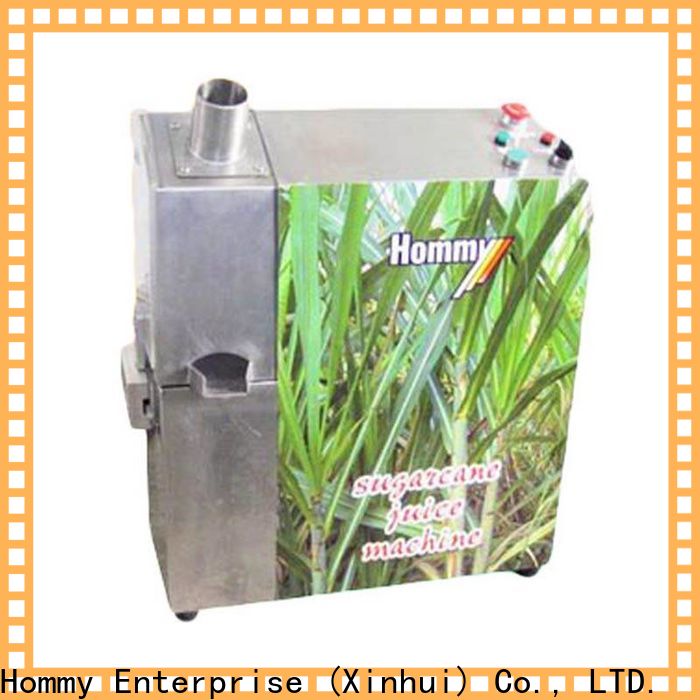 Hommy professional sugarcane machine supplier