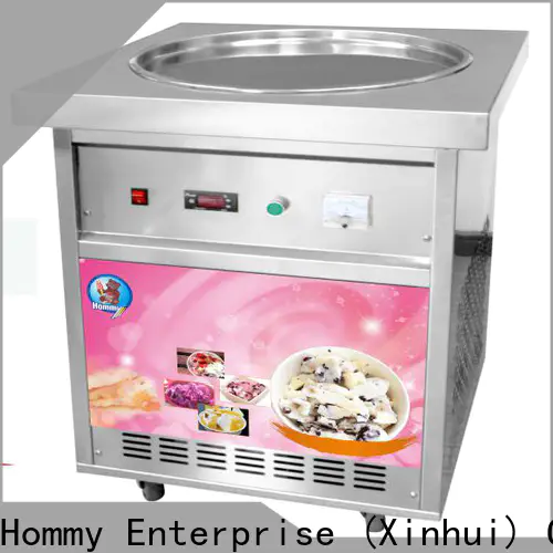 Hommy durable fried ice cream machine supplier