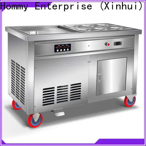 Hommy highly-efficient ice cream roll machine exporter