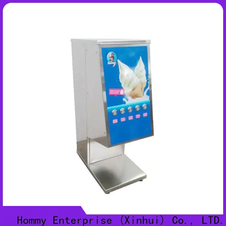 Hommy favorable price ice cream blender wholesale