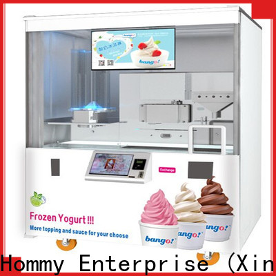 Hommy quality assurance vending machine ice cream factory