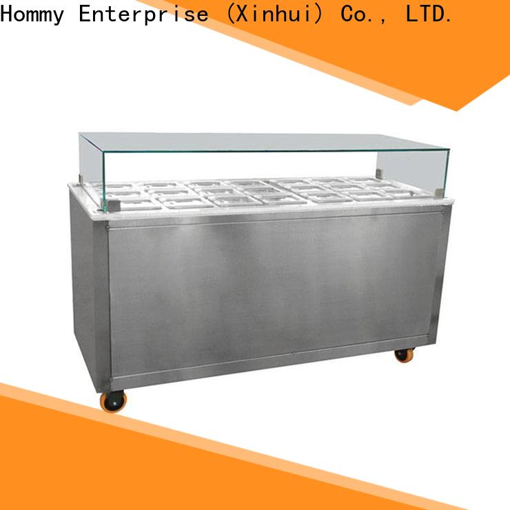 Hommy China ice cream display freezer design