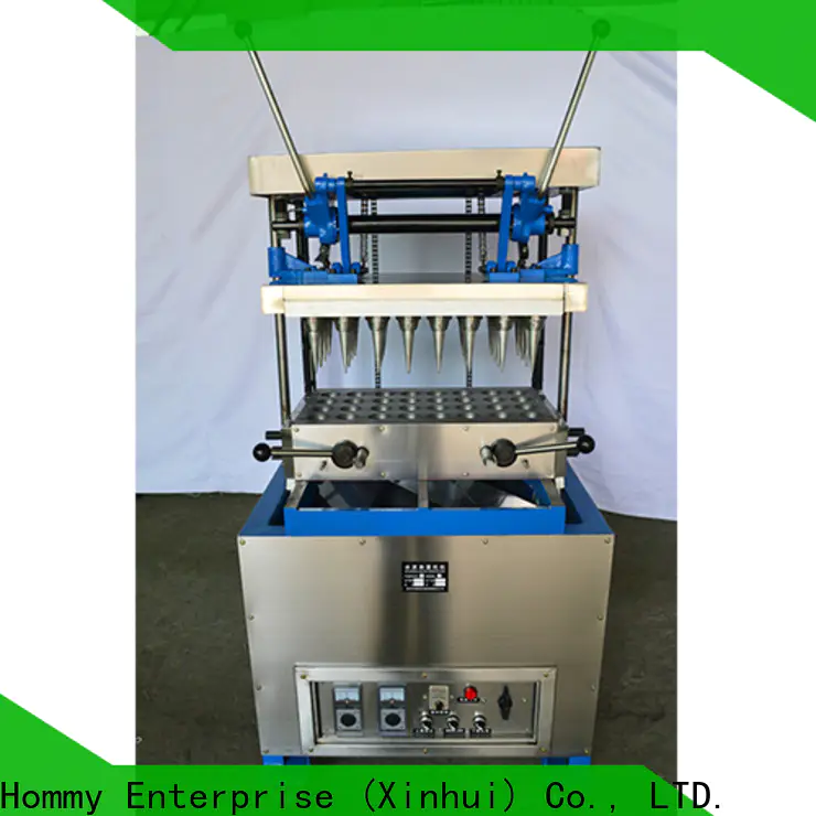 Hommy directly factory price ice cream cone making machine supplier