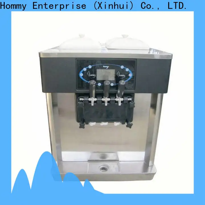 Hommy strict inspection ice cream maker machine supplier