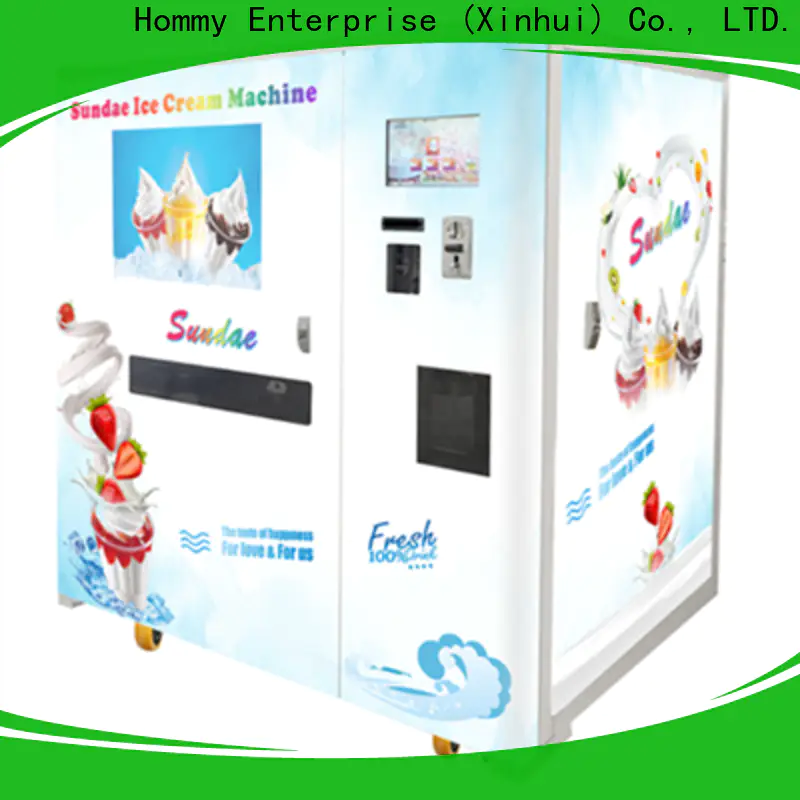 quality assurance icecream vending machine wholesale
