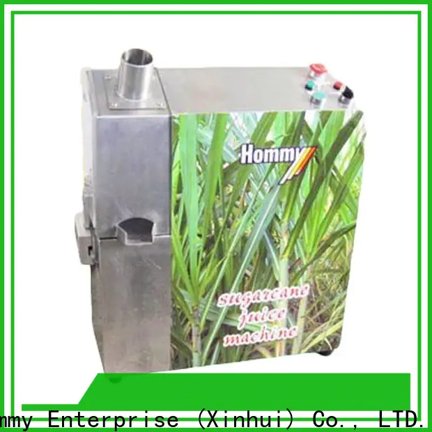 Hommy sugar cane juicer machine manufacturer