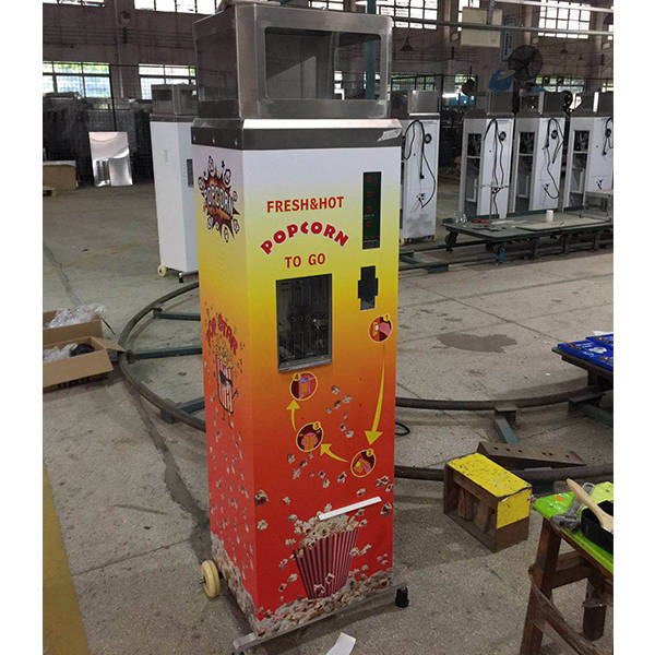 Electric Popcorn Food Vending Maker Machine Factory