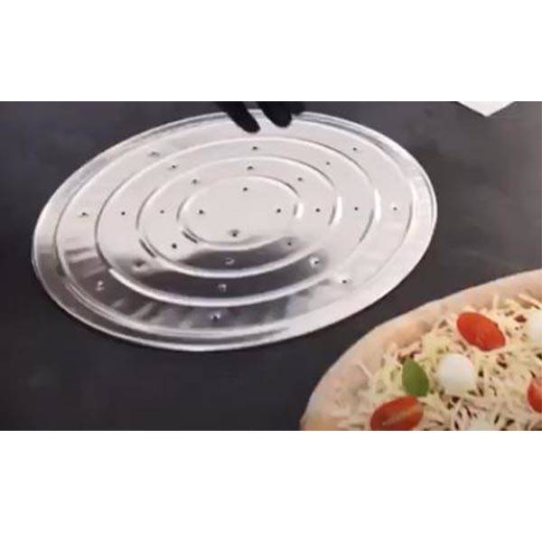 PA-AL-12”  aluminum pizza pan