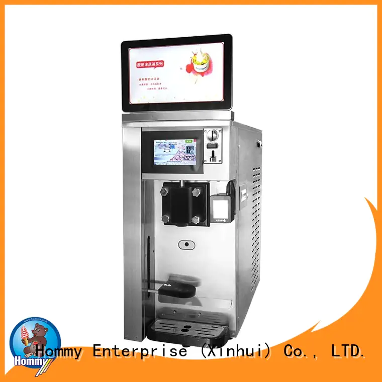 Hommy most popular ice cream cone vending machine automatic for restaurants