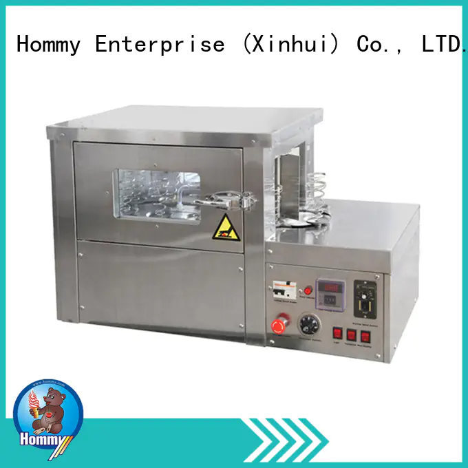 Hommy advanced design pizza cone maker wholesalers supplier for ice cream shops