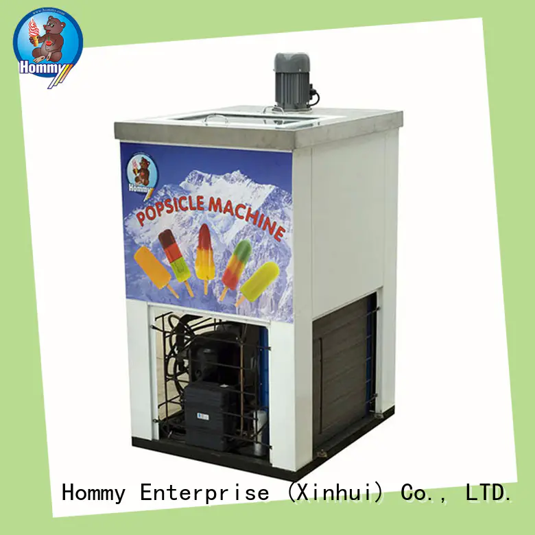 Hommy high quality popsicle making machine supplier for convenient store