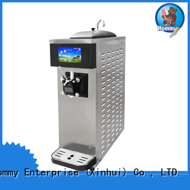 Hommy hm701 commercial soft serve ice cream machine manufacturer for supermarket