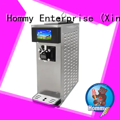 Hommy professional soft ice cream mixer manufacturer for snack bar