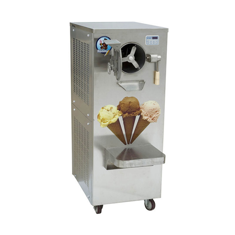 Commercial Big Fan Blades Gelato Maker, Hard Ice Cream Maker