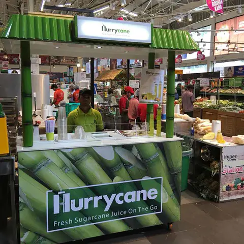 Sugcan juice machine with freezer in india market