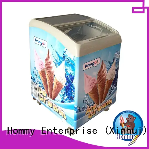 Hommy freezer gelato freezer manufacturer for display ice cream