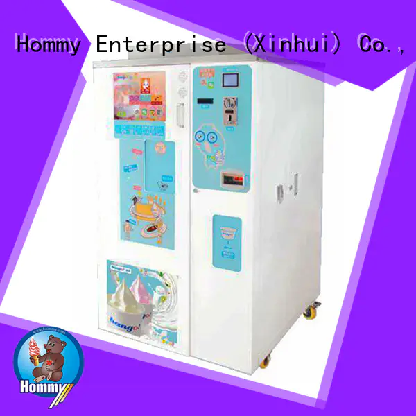 Hommy quality assurance vending machine supplier wholesale for beverage stores