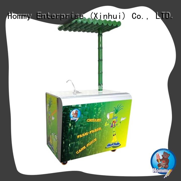 Hommy hygienic sugarcan juice machine supplier for snack bar