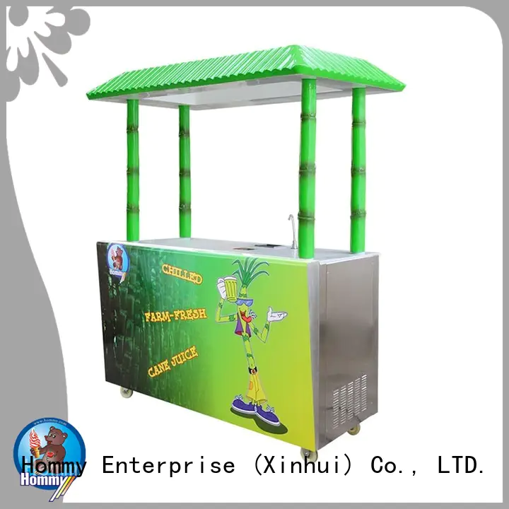 Hommy revolutionary sugarcane juice machine manufacturers wholesale for snack bar