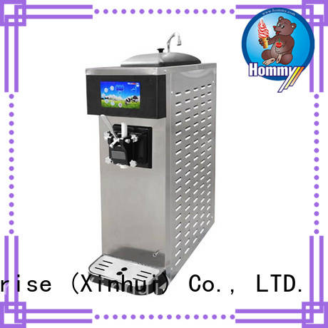 Hommy professional soft serve ice cream machine solution for snack bar