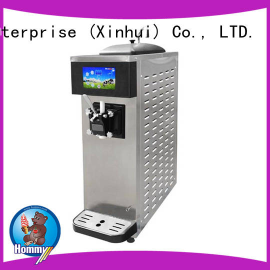 Hommy commercial ice cream maker machine wholesale for snack bar