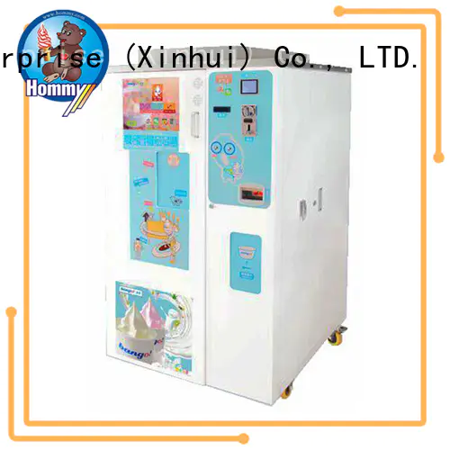 automatic icecream vending machine manufacturer for restaurants Hommy