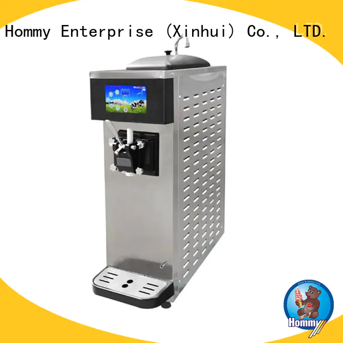 Hommy commercial soft serve ice cream machine supplier for supermarket