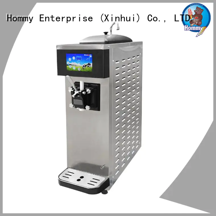 Hommy commercial soft serve ice cream machine supplier for food shop