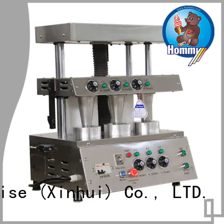 Hommy compact structure pizza cone machine manufacturer for store