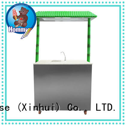 Hommy unreserved service sugarcane juice extractor supplier for snack bar