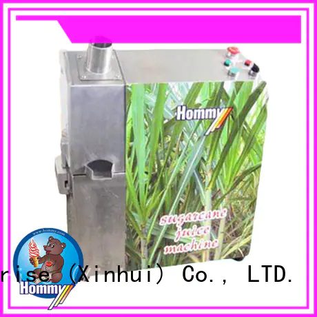 Hommy unreserved service sugar cane juicer extractor manufacturer for food shop