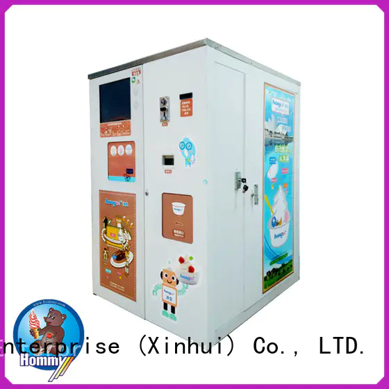 quality assurance ice cream cone vending machine manufacturer for hotels Hommy