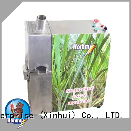 Hommy new sugar cane juice extractor machines supplier for supermarket