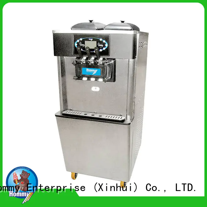 Hommy hm701 commercial soft serve ice cream machine wholesale for snack bar