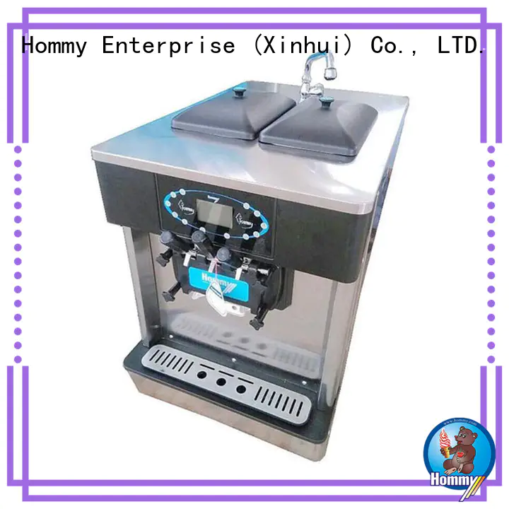 Hommy directly factory price ice cream machine for sale trendy designs for restaurants