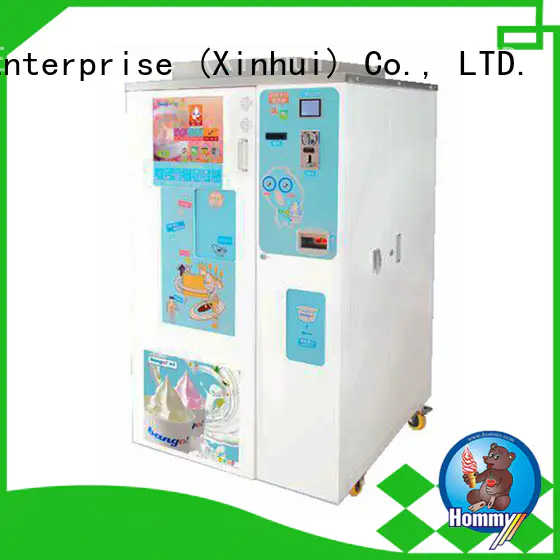 Hommy top icecream vending machine manufacturer for beverage stores