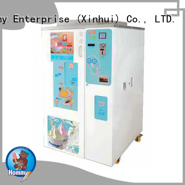 coin operated ice cream vending machine automatic for beverage stores Hommy
