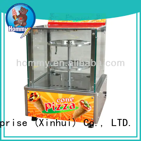 Hommy pizza cone vending machine with pre-cooling system for store
